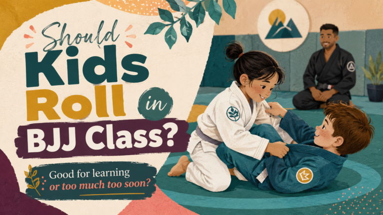 Should kids roll in BJJ class
