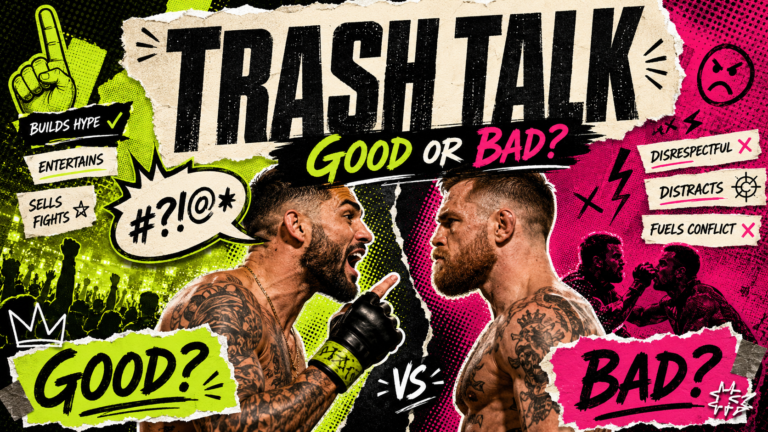 Trash Talk - Good or Bad for Combat Sports