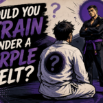 Would you train under a purple belt